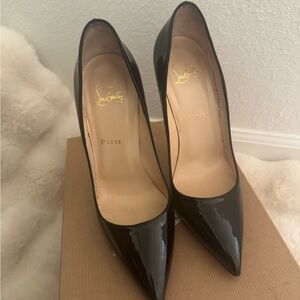 Christian Louboutin Glossy Black Heels
